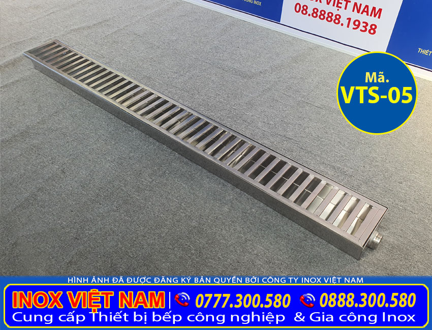 muong thoat nuoc vi thoat san inox vts 05 - Mương Thoát Sàn Inox VTS-05