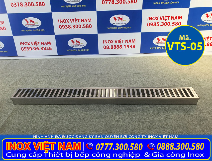 muong thoat san inox - Mương Thoát Sàn Inox VTS-05