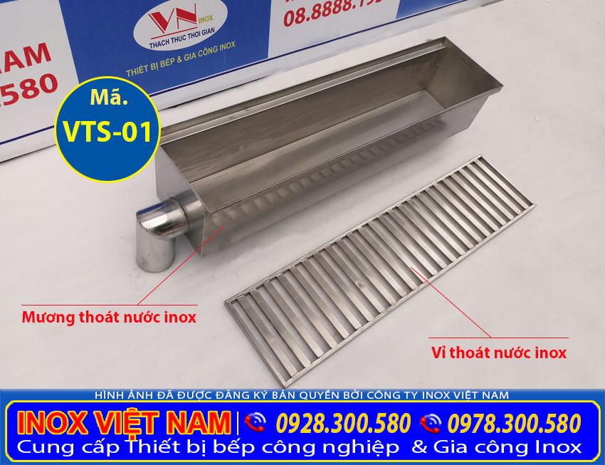 vi thoat san vts 01 04 - Vỉ Thoát Sàn Inox VTS-01