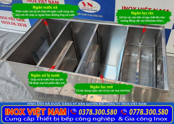 bay tach mo am san BM A1000 4 564x400 - Mẫu Bể Tách Mỡ Mới Nhất 2025 Dành Cho Nhà Hàng Bạn